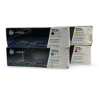 New Oem Hp 202a Toner Print Cartridge Set Black Cyan Magenta Yellow