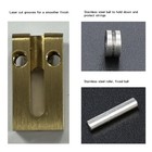 Guitar Bridge Saddles 10 5mm Electric Guitar Brass Saddles For Fender Strat S   