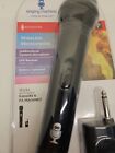 New Singing Machine Smm107 Unidirectional Dynamic Wireless Microphone Ships Free