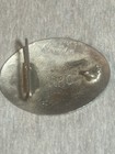 1980 Shriners Belt Buckle Inlaid With Torqouise Chips