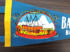 Rare Vintage 1960s Bath Marine Museum Pennant Banner 15  Ship Boat Maritime