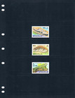 1 2 Off  9 40 Scott Value  - 1989 Anguilla Lizards Iguanas Caribbean Mnh Nh Umm
