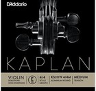 D addario Kaplan Non-whistling Violin Aluminum Wound E String  4 4 Scale