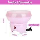 400w Electric Cotton Candy Machine W  Sugar Scoop For Birthday Family Party Gift