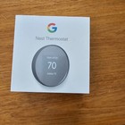 Google Nest Thermostat  Charcoal black  new  Sealed 