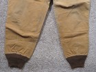 Vtg 1920-30 s Utica Duxbak Duck Canvas Hunting Pants 34x29 Button Fly Rainproof