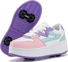 Roller Skate Shoes For Kids Boys Girls Sneakers With Detachable Wheels Sport    