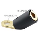 Weldingcity   2-pk Twist-lock Adapter Threaded Stud To Dinse 50mm   Us Seller