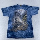 Vintage The Mountain Shirt Mens Small Steam Locomotive Train Railroad 90s