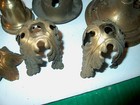 Antique Lot Of Lighting Parts-parts Only-see Pictures