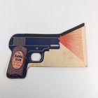 Vintage    bang Gun For Lots Of Fun    Paper Toy     Dime Store Ephemera Usa