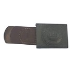 German Wwi Prussian Enlisted Mans  gott Mit Uns  Belt Buckle W  Marked 1918 Belt