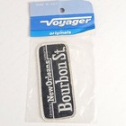  2  New Orleans Bourbon St    Home Of Jazz Trumpet Saxophone Embroidered  Patch 