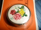 New Vintage Nos Dritz Spring Tape Measure Scovill Floral Design  t115 