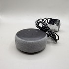 Amazon Echo Dot 3rd Gen Smart Speaker Gray Fabric Alexa Voice Control Bluetooth