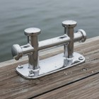 Double Cross Bollard Cross Mooring Cleat Heavy Duty