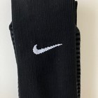 Nike Squad Soccer Knee High Socks Black Men M  6-8 Youth 5y-7y Women 6-10