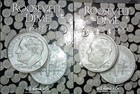 Complete Set Of Roosvelt Dime-1965-2024-p d In Two New Coin Folders 30  Gem Unc
