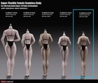 New Girl Type Phicen S27b 1 6 Seamless Shorter Body Suntan M Bust 10 6   Tall