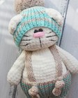 Crochet Cat 9  Amigurumi  Cat  plush Catgift Toy  Plush Kitty  Handmade Cat