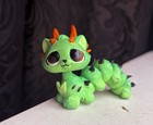 Ooak Lps Custom    cat-erpillar    Hand Painted And Sculpted Littlest Pet Shop