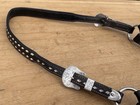 Vintage Rodeo Sterling Silver Buck Stitch Western Show Horse Halter