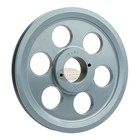 Cast Iron 7 75  Single Groove Belt A Section 4l Pulley W  1  Sheave Bushing