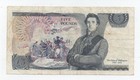 Uk Great Britain England 5 Pounds 1971 Pick 378 Look Scans