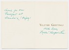 Harper Lee Christmas Card Signed  nelle Harper Lee 