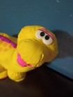 Fisher Price Vintage 1992 Yellow Puffalump Roar Brontosaurus Dinosaur 18  Plush 