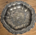 Vintage Countess International Silver Co  Footed Silver Plate Compote Dish bowl