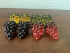 Vintage Lucite Raspberries Loose Mid-century Modern Mcm Berry Decor