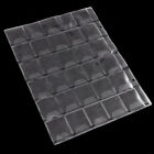 30 Pockets Coin Holder Sheet Clear Storage Page Collection Album Folder Book