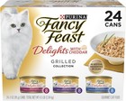 3 Pack Fancy Feast Delights With Cheddar Cat Wet Food-variety Pack 72 Ct X 3 Oz