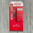 Classic Coke Bottle Vending Machine Sign Coca-cola Metal Hanging Wall Home Decor