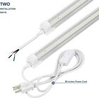 T8 4ft 42w Led Shop Light V Shape Super Bright White Integrated Led 6300lm 5000k