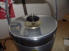 Vintage Mid Century Modern Atomic Kromex Spun Aluminum Tall Ice Bucket