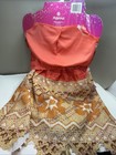 Disney Princess Moana Costume Dress Girls 4-6x