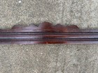 Antique Vintage Carved Wood Pediment Trim Architectural Furniture Salvage 20 5 