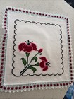 Mexican Carpet Embroidered Floral Design
