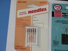 Nos Sears Kenmore Sewing Machine Needles In Pack Size 11 Orange   More  Look