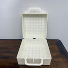 Vintage Thread Box Organizer Sewing Storage Case Made In Usa Spool Holder