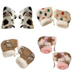 Windproof Kids Hand Muffs Outdoor Sports Mittens Cartoon Hand Warmers