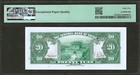 1945 China Central Bank 20 Yuan   P-391   Scarce   Pmg Gem Uncirculated 65 Epq