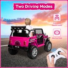 12v Kids Ride On Car Jeep Electric Truck 2 Seats Off-road Vehicle Remote Control