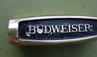Vtg Budweiser Small Brass Beer Tap Handle 2 1 2  Black Gold Tone