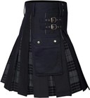 Utility Kilt Kilts Men s For Men Modern Hybrid Cotton   Tartan Kilts Scottish