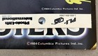 Original 1980s Ghostbusters Bumper Sticker Slimer Movie Theater Promo Vintage 