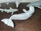 Lot Of 5 Realistic Animal Ocean Whale Shark Marine Water Life Toy Figures