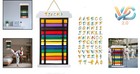 Martial Arts Belt Display Holds Up To 12 Belts No Assembly Bamboo White